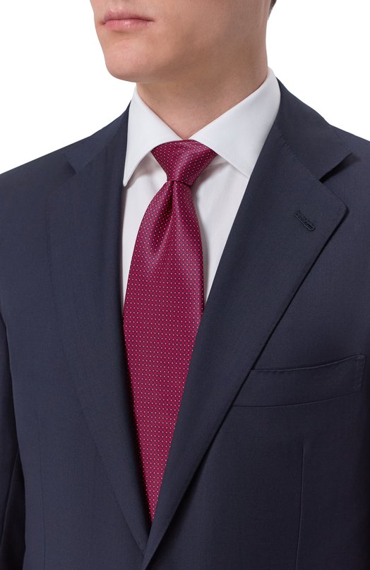 Шелковый галстук Stefano Ricci CXL/59009 Бордовый  CXL/59009 Фото 2