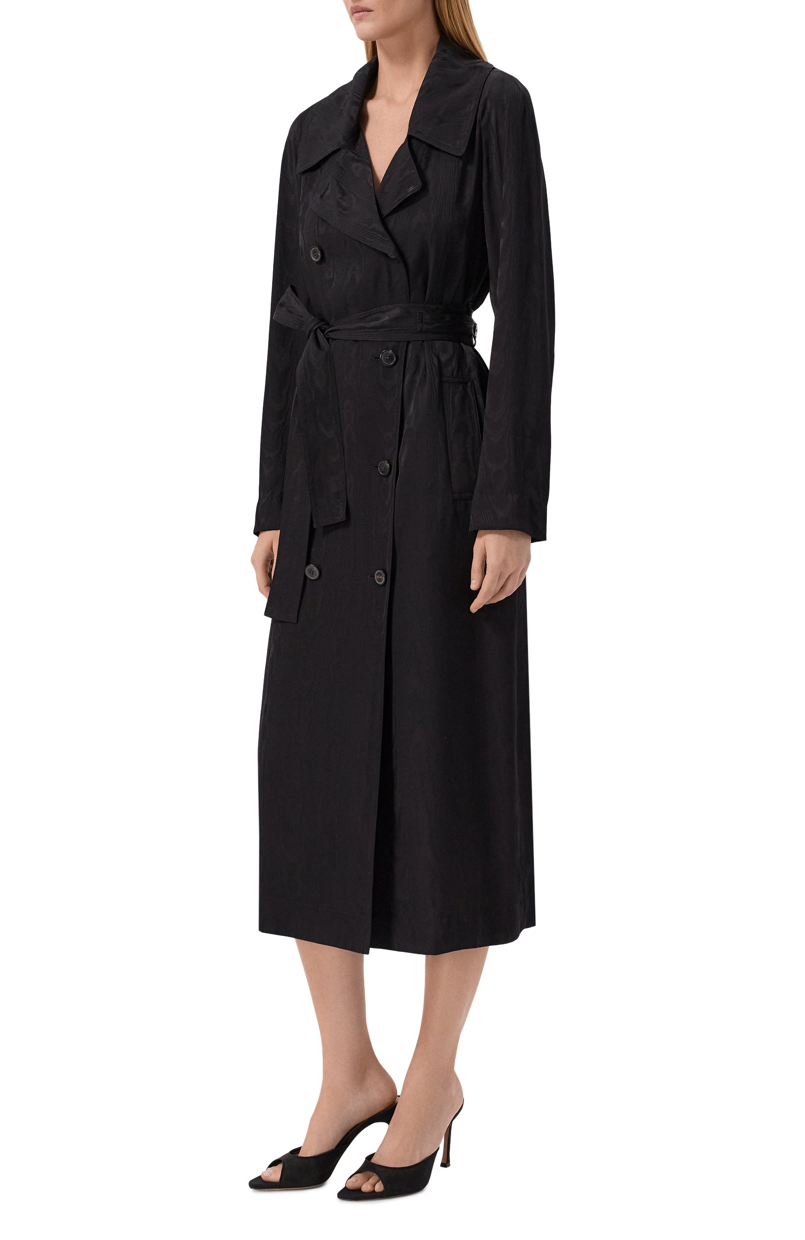 Тренч из вискозы DRIES VAN NOTEN, арт. 262-130200/4024, фото 3