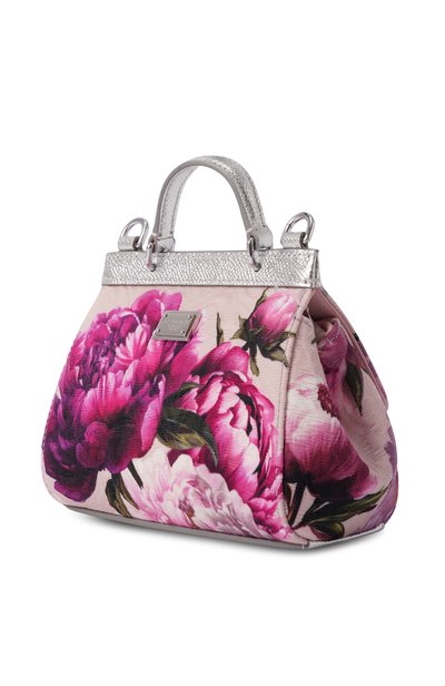 Сумка sicily DOLCE & GABBANA розового цвета по цене 86250 руб., арт. EB0003/A0870, фото 2 Сумка sicily DOLCE & GABBANA, арт. EB0003/A0870, фото 2