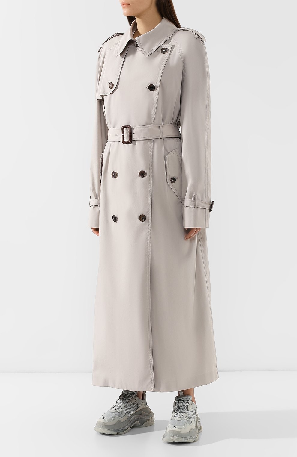 Хлопковое пальто MAISON MARGIELA, арт. S29AH0075/S52023, фото 3