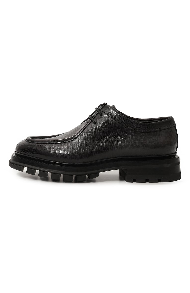 Кожаные дерби SANTONI, арт. MCCG17743MM7HTU6N50, фото 2