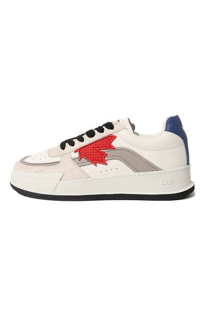Кожаные кеды canadian DSQUARED2, арт. SNM0246 01506236, фото 4