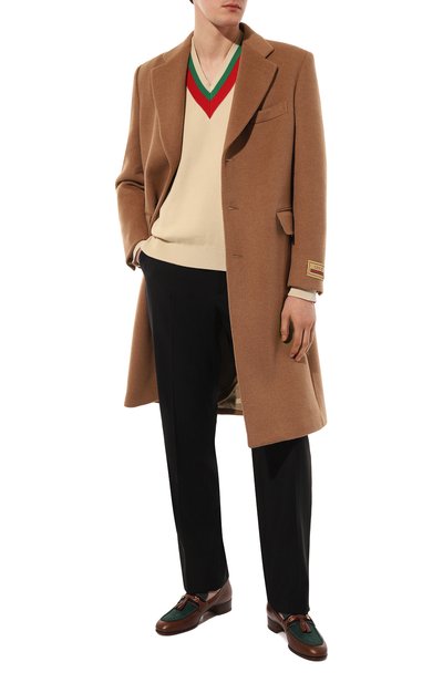 Кожаные лоферы GUCCI, арт. 675650 1W6A0, фото 2