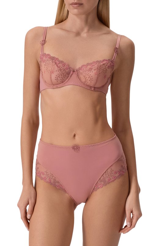 Трусы-слипы с завышенной талией SimonePerele 12X770 Розовый  12X770 Фото 2