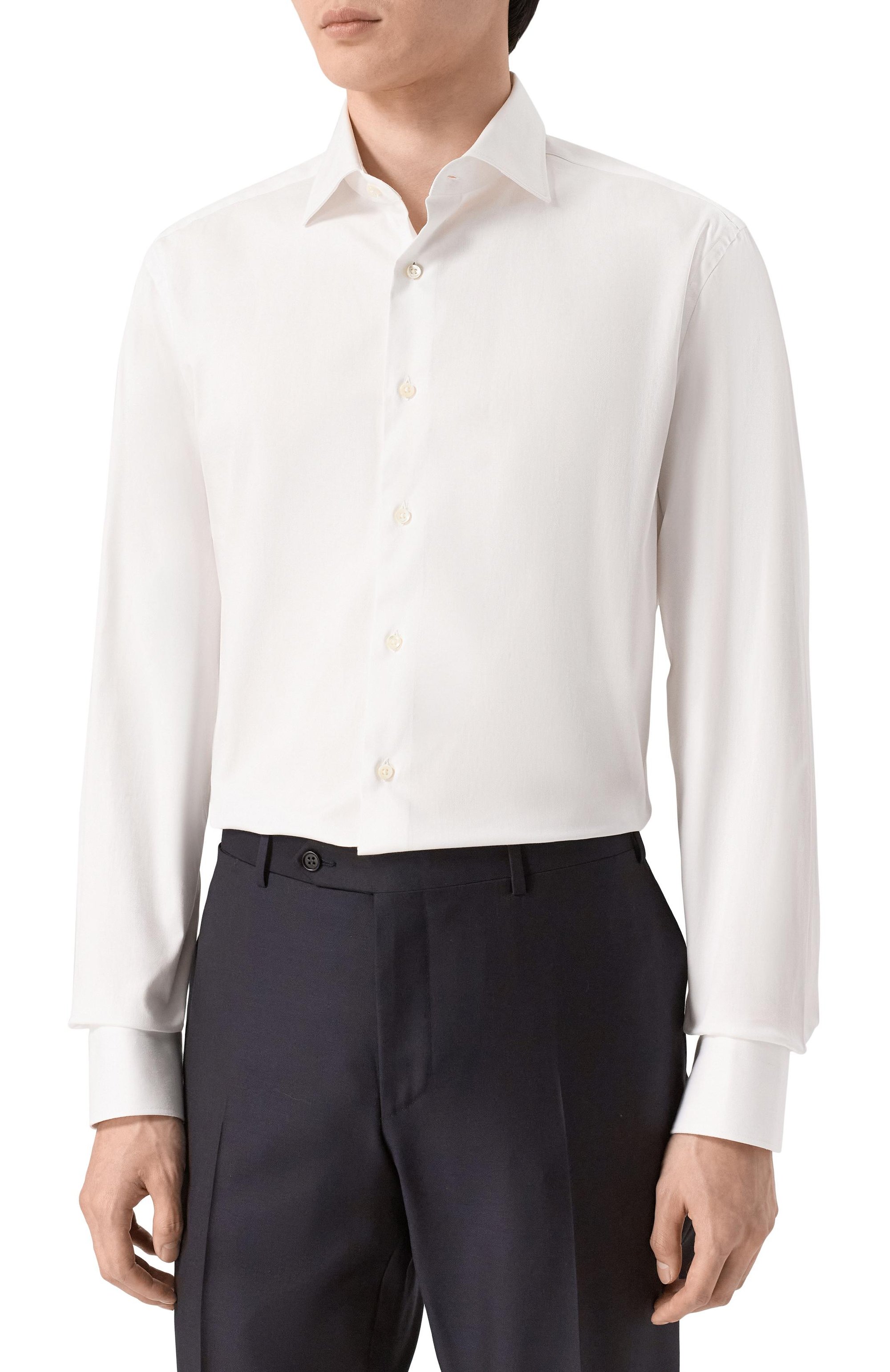 Хлопковая сорочка CANALI, арт. CCL7098/GD03286_001, фото 3