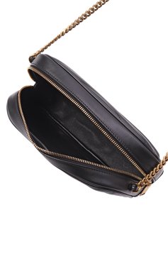 Женская сумка lou mini SAINT LAURENT черного цвета, арт. 748849/DV707 | Фото 5 (Ремень/цепочка: На ремешке; Размер: mini; Материал сплава: Проставлено; Драгоценные камни: Проставлено; Материал: Натуральная кожа)