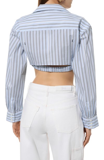 Хлопковая рубашка JACQUEMUS, арт. 24E/233SH042, фото 4