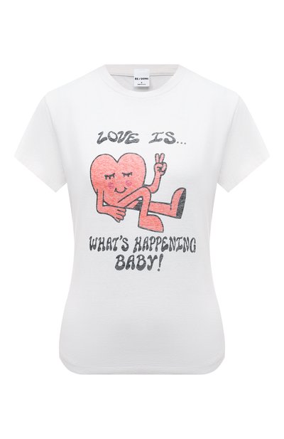 Женская хлопковая футболка RE/DONE, арт. 024-02WCGT284