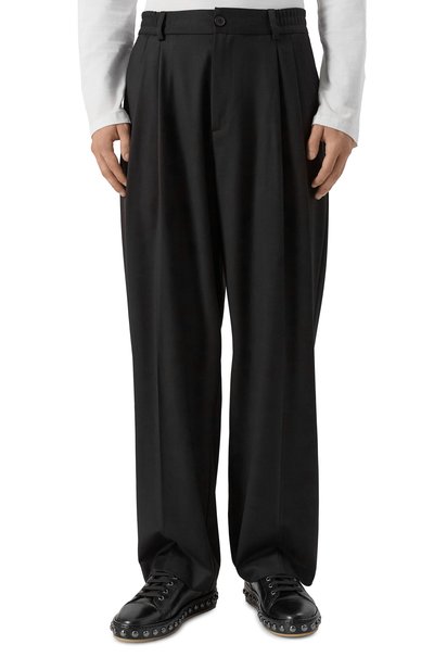 Брюки HINNOMINATE черного цвета по цене 21900 руб., арт. HMABM01461, фото 3 Брюки HINNOMINATE, арт. HMABM01461, фото 3