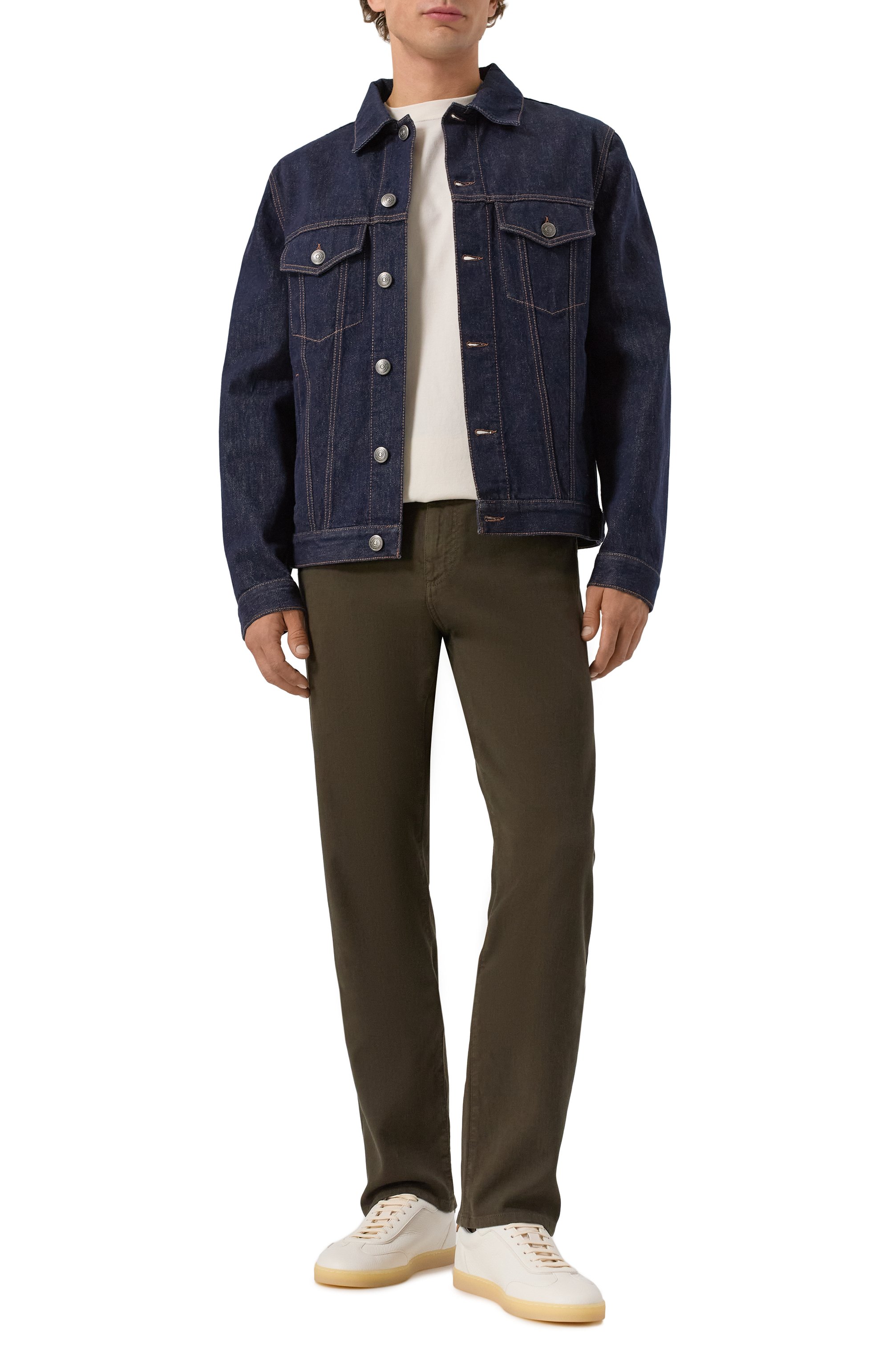 Хлопковая футболка BRUNELLO CUCINELLI, арт. M0B131308, фото 2