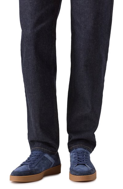 Замшевые кеды CANALI, арт. 491214/RB01269, фото 3