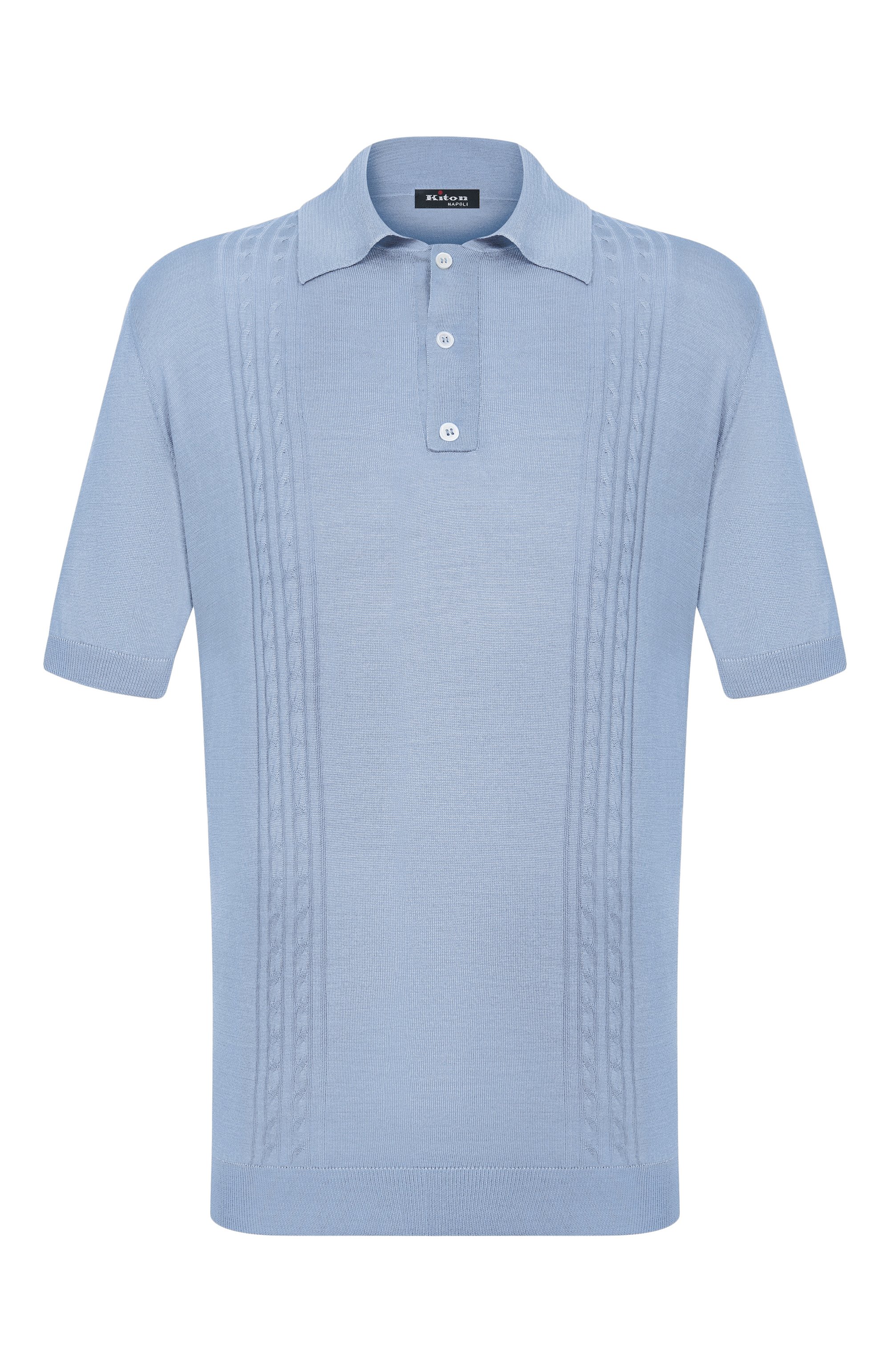 Шелковое поло KITON, арт. UMK0852, фото 1