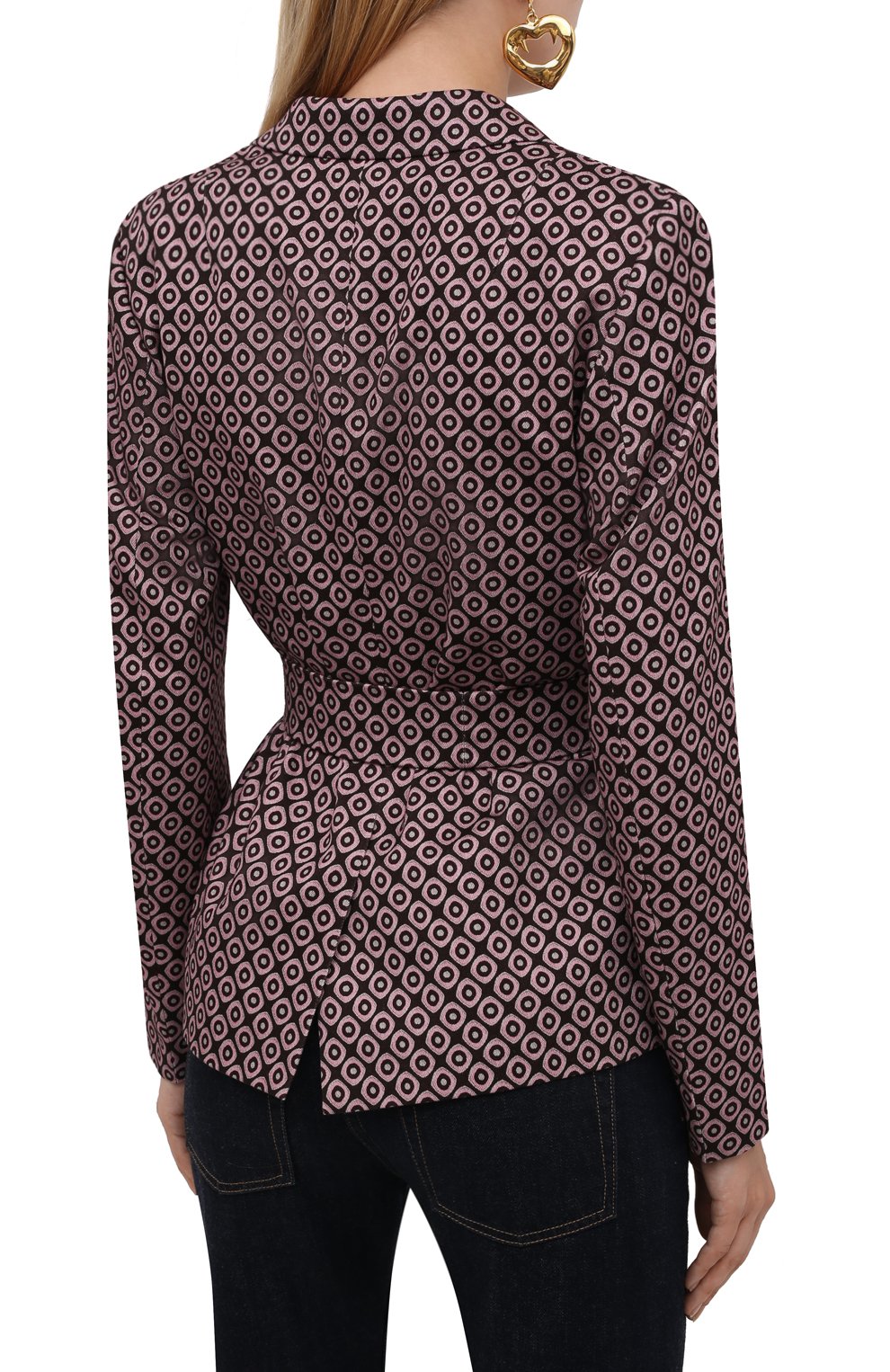 Хлопковый жакет DRIES VAN NOTEN, арт. 212-030403-3066, фото 4