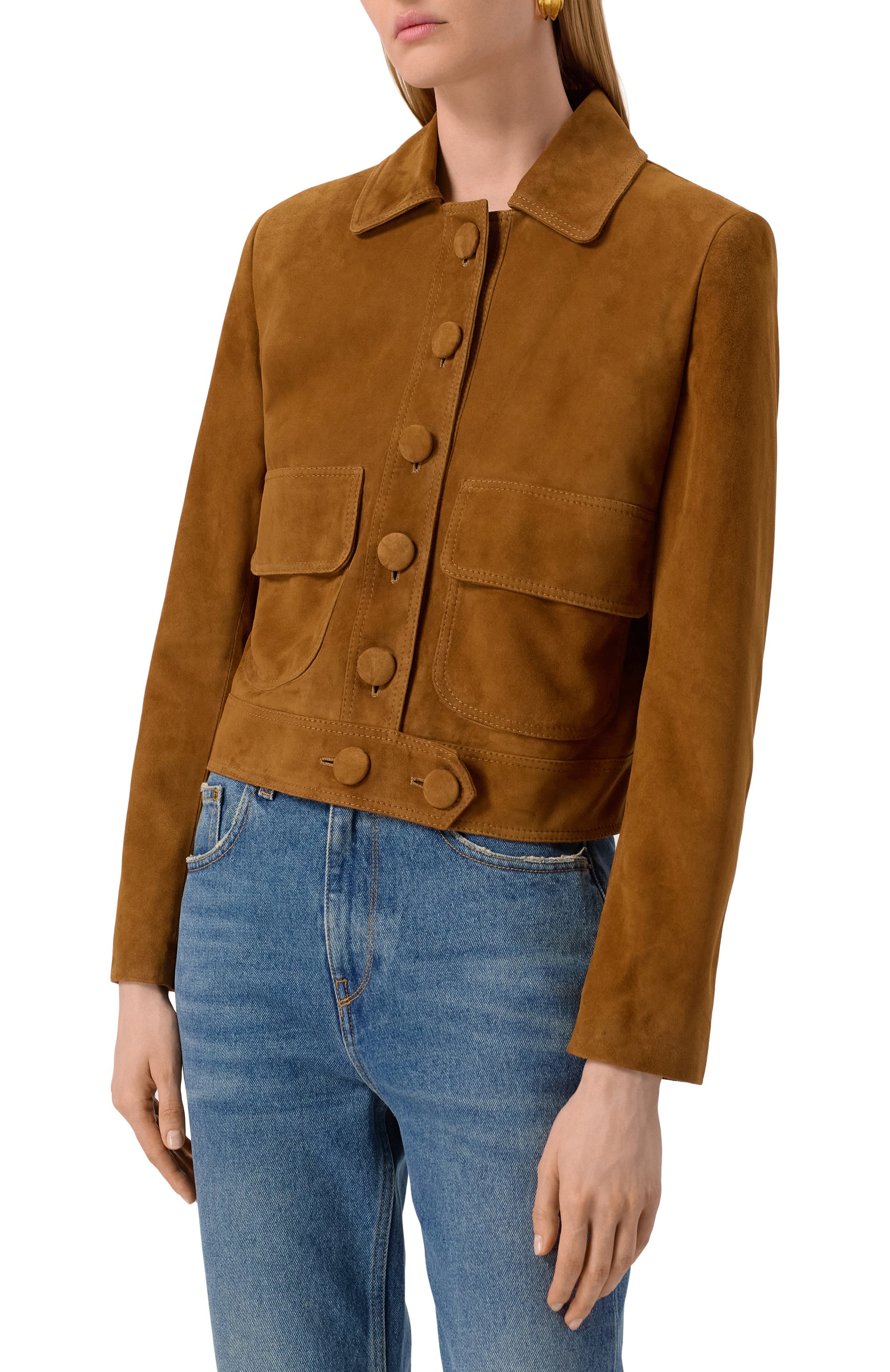 Замшевая куртка MASLOV, арт. MZ01, фото 3