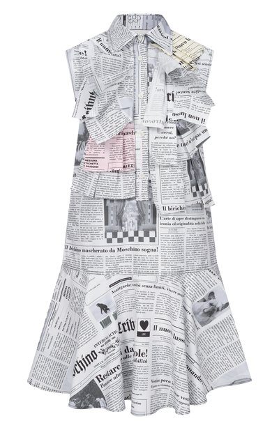 Женское хлопковое платье MOSCHINO, арт. A0453/0451