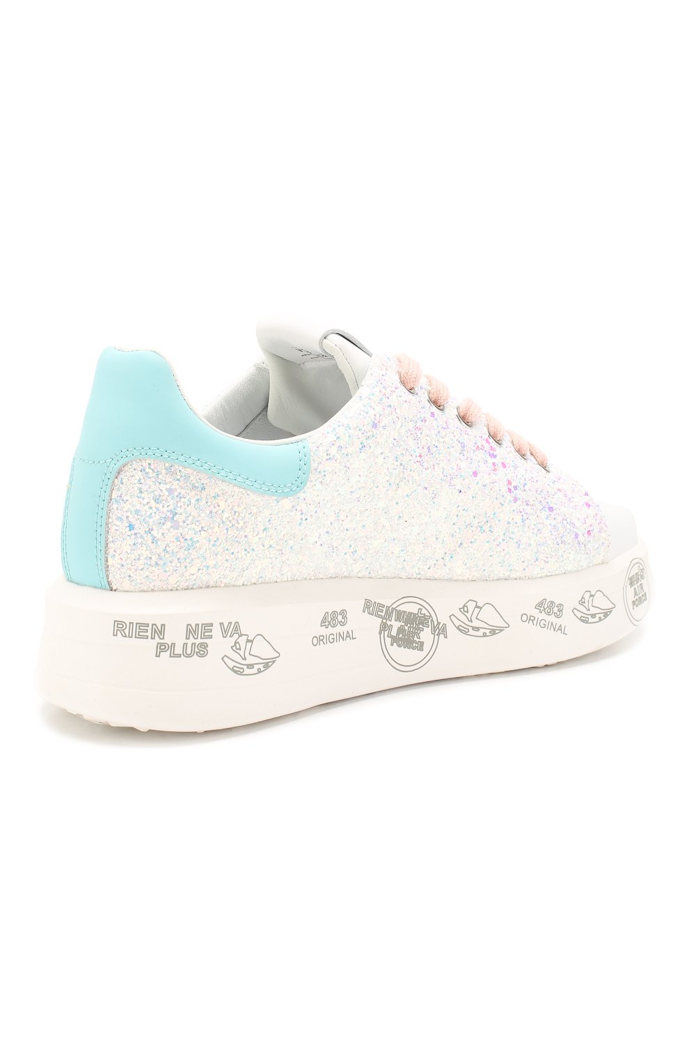 Комбинированные кеды belle PREMIATA, арт. BELLE/VAR4599, фото 4