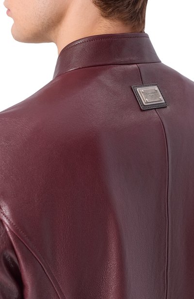 Кожаная куртка DOLCE & GABBANA, арт. G9BWML/HULYV, фото 5