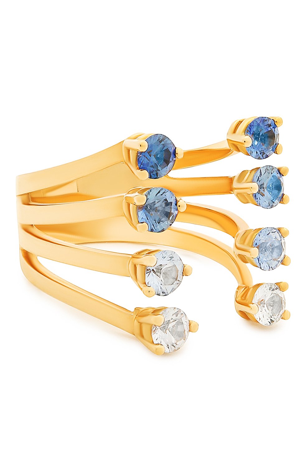 Кольцо DELFINA DELETTREZ бесцветного цвета по цене 611000 руб., арт. NTL1005.A, фото 1 Кольцо DELFINA DELETTREZ, арт. NTL1005.A, фото 1