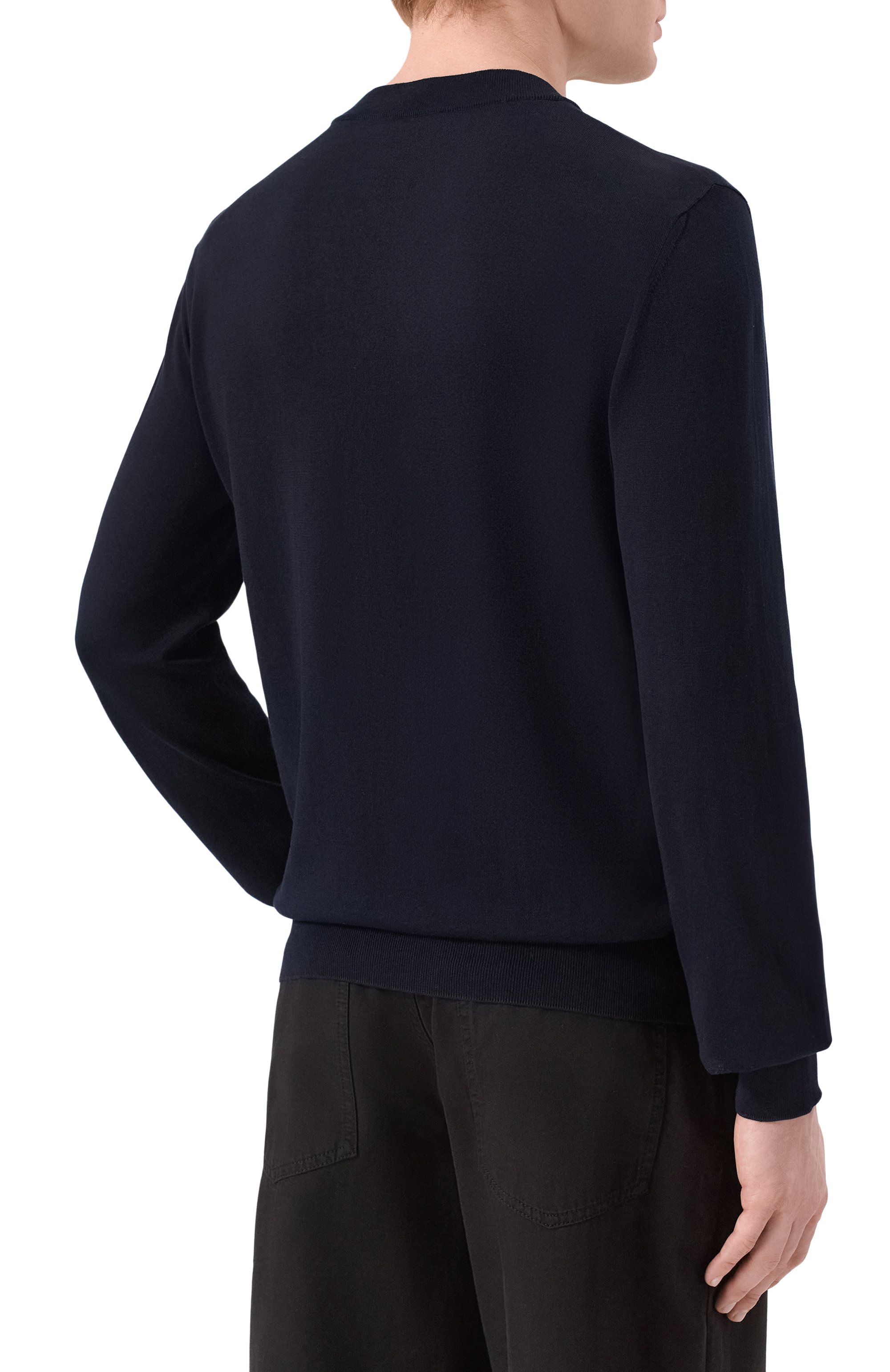 Джемпер из шелка и хлопка BALMAIN, арт. GH1KD000/KJ53, фото 4