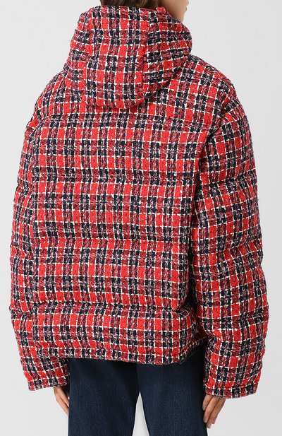 Вязаный пуховик с капюшоном и воротником-стойкой GUCCI, арт. 523869/ZLK56, фото 4