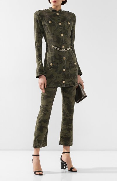 Джинсовый жакет BALMAIN, арт. TF17732/D015, фото 2