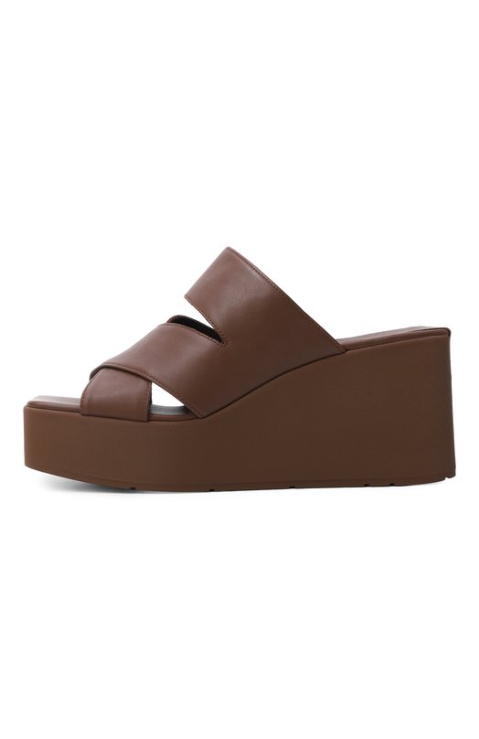 Кожаные сабо K10_Block Vic Matie 1K5450D_K10C070338 Коричневый  1K5450D_K10C070338 Фото 4