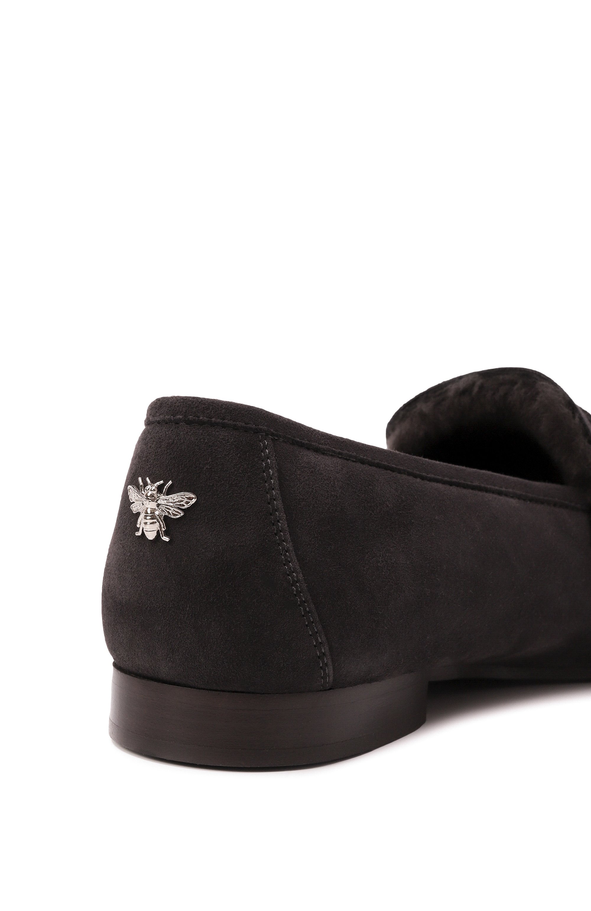 Замшевые пенни-лоферы BOUGEOTTE, арт. FLS-SUCSVK/SHEAINP-METGRE, фото 7