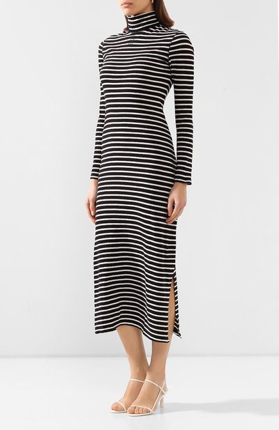 Хлопковое платье LOEWE, арт. S6106500TM, фото 3