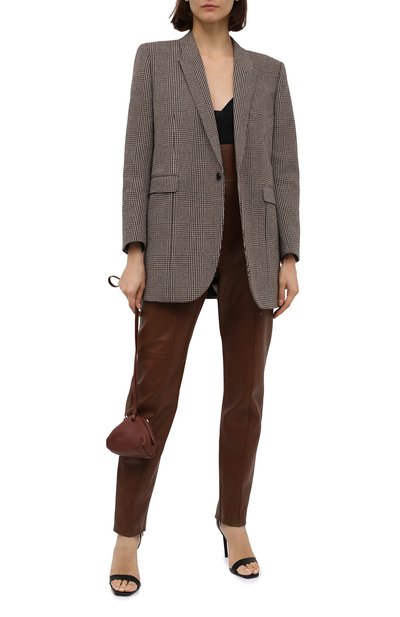 Кожаные брюки ALEXANDRE VAUTHIER, арт. 203LPA1100 0404, фото 2