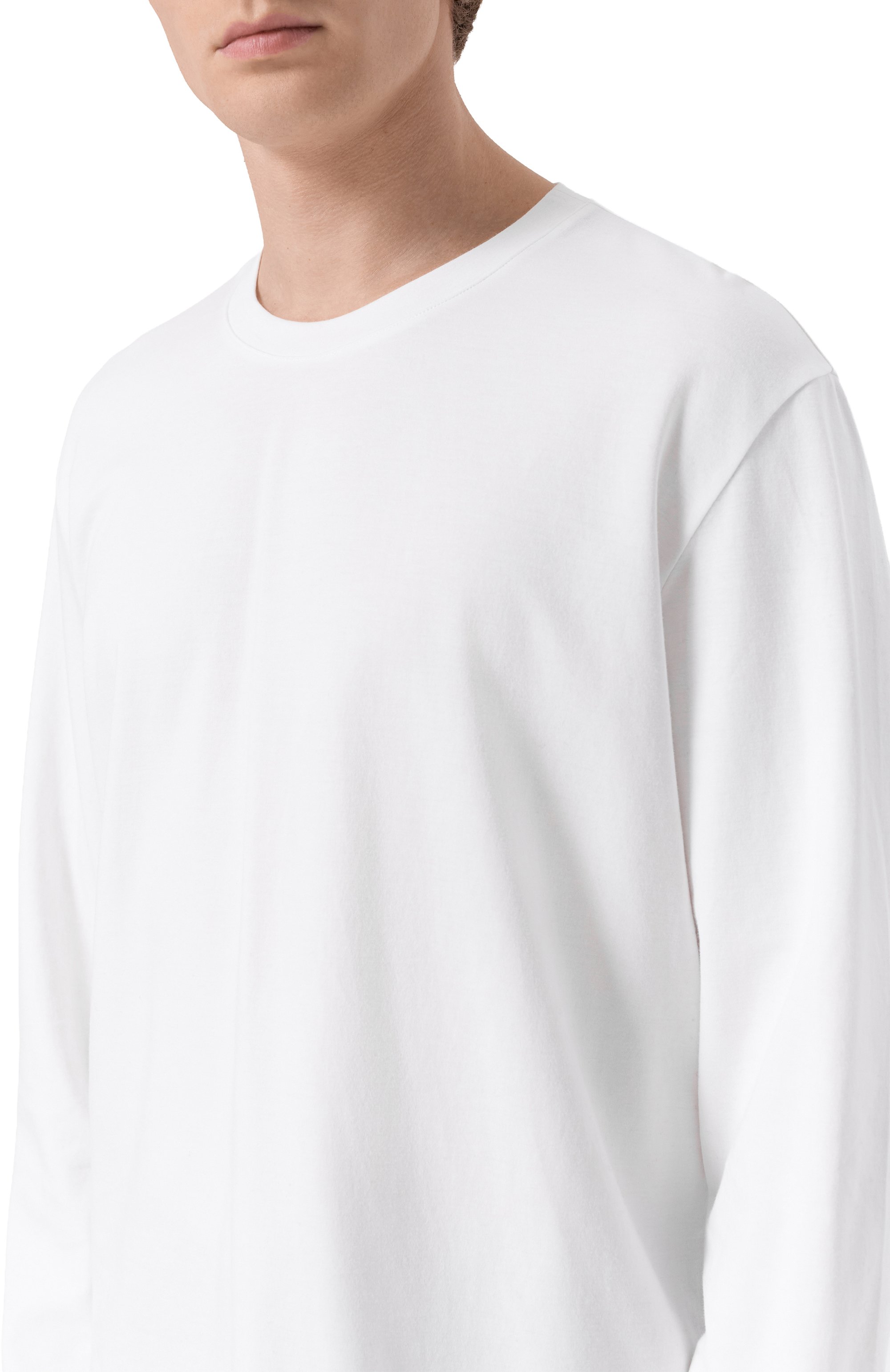 Хлопковый лонгслив ATTACHMENT, арт. AJ52-089, фото 5