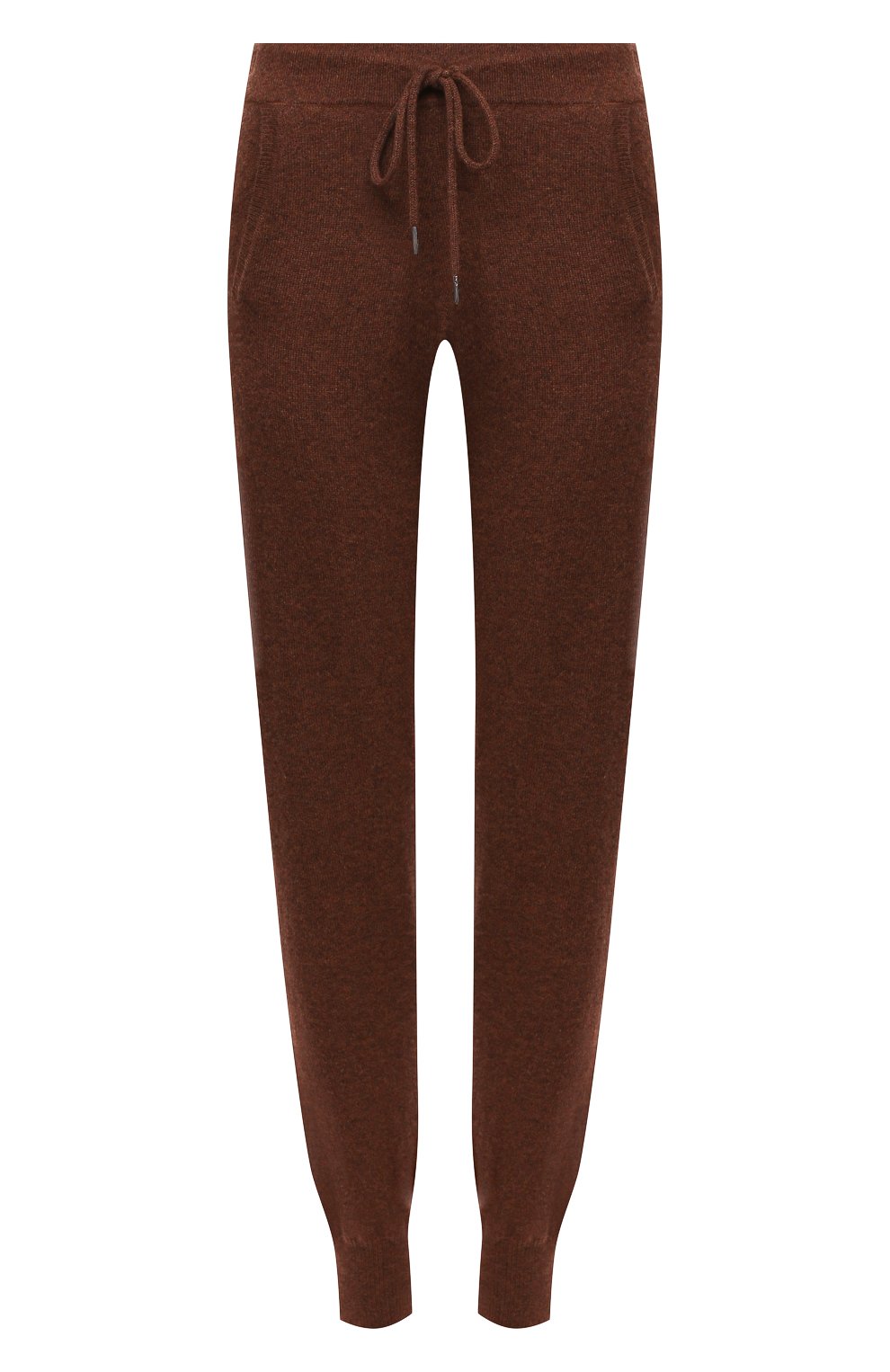 Кашемировые джоггеры NOT SHY коричневого цвета по цене 23350 руб., арт. 3701008C, фото 1 Кашемировые джоггеры NOT SHY, арт. 3701008C, фото 1
