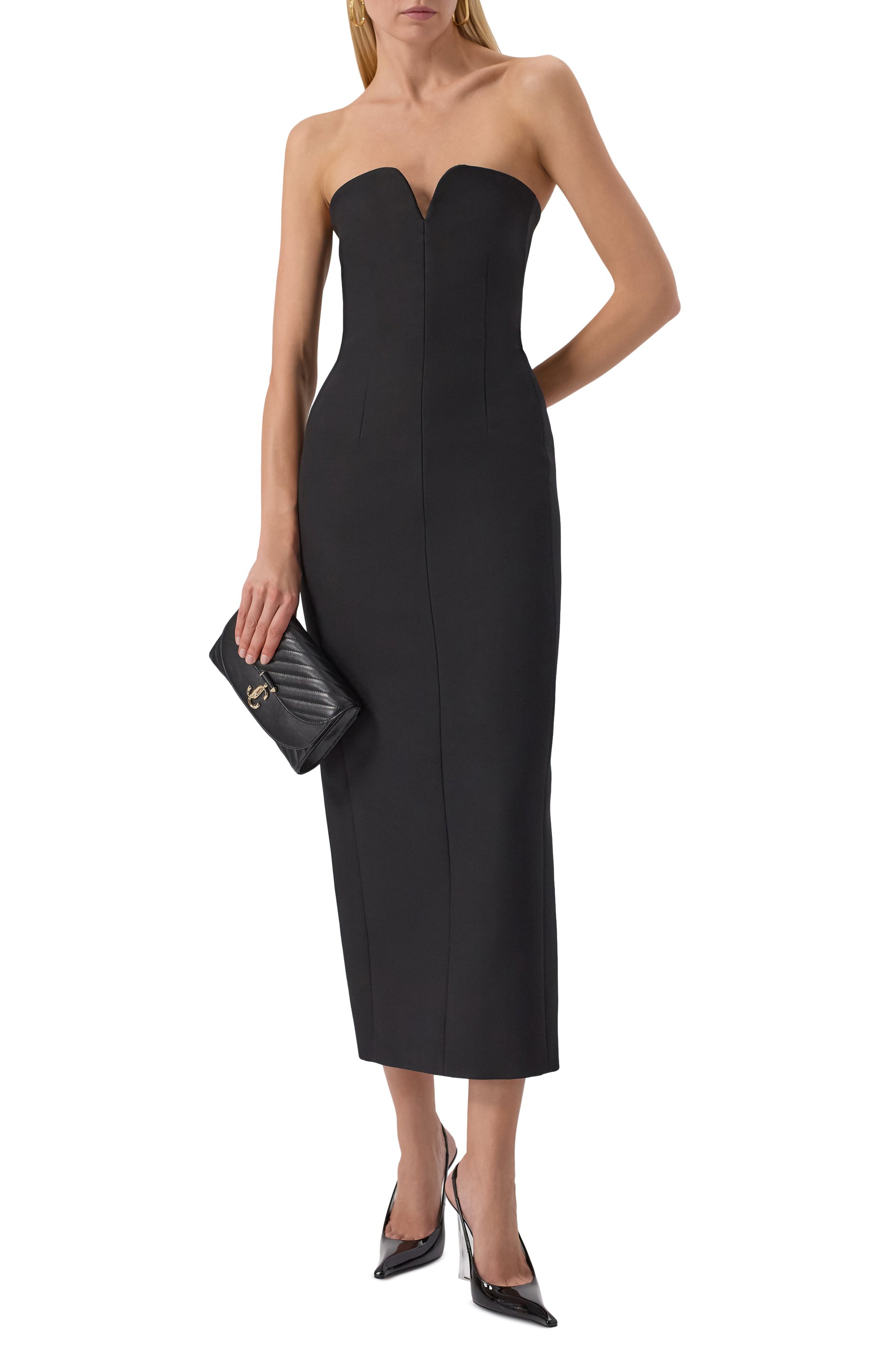 Клатч curve JIMMY CHOO, арт. AVNCURVECLUTCHHBU, фото 7