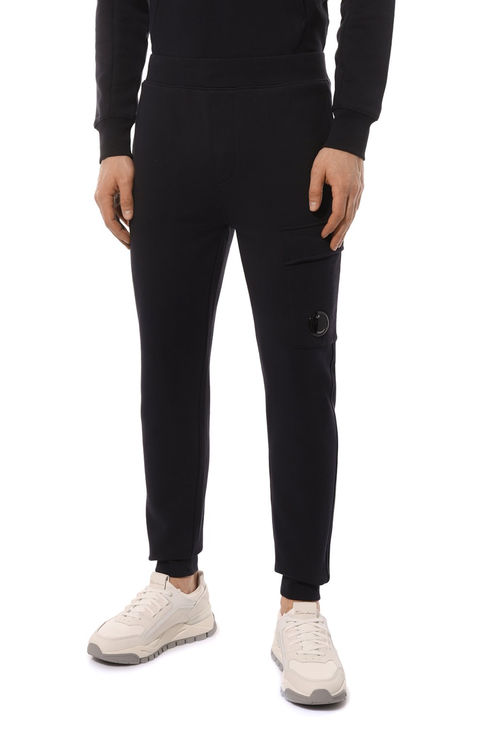 Хлопковые джоггеры C.P. COMPANY, арт. 14CMSP017A-005086W, фото 3