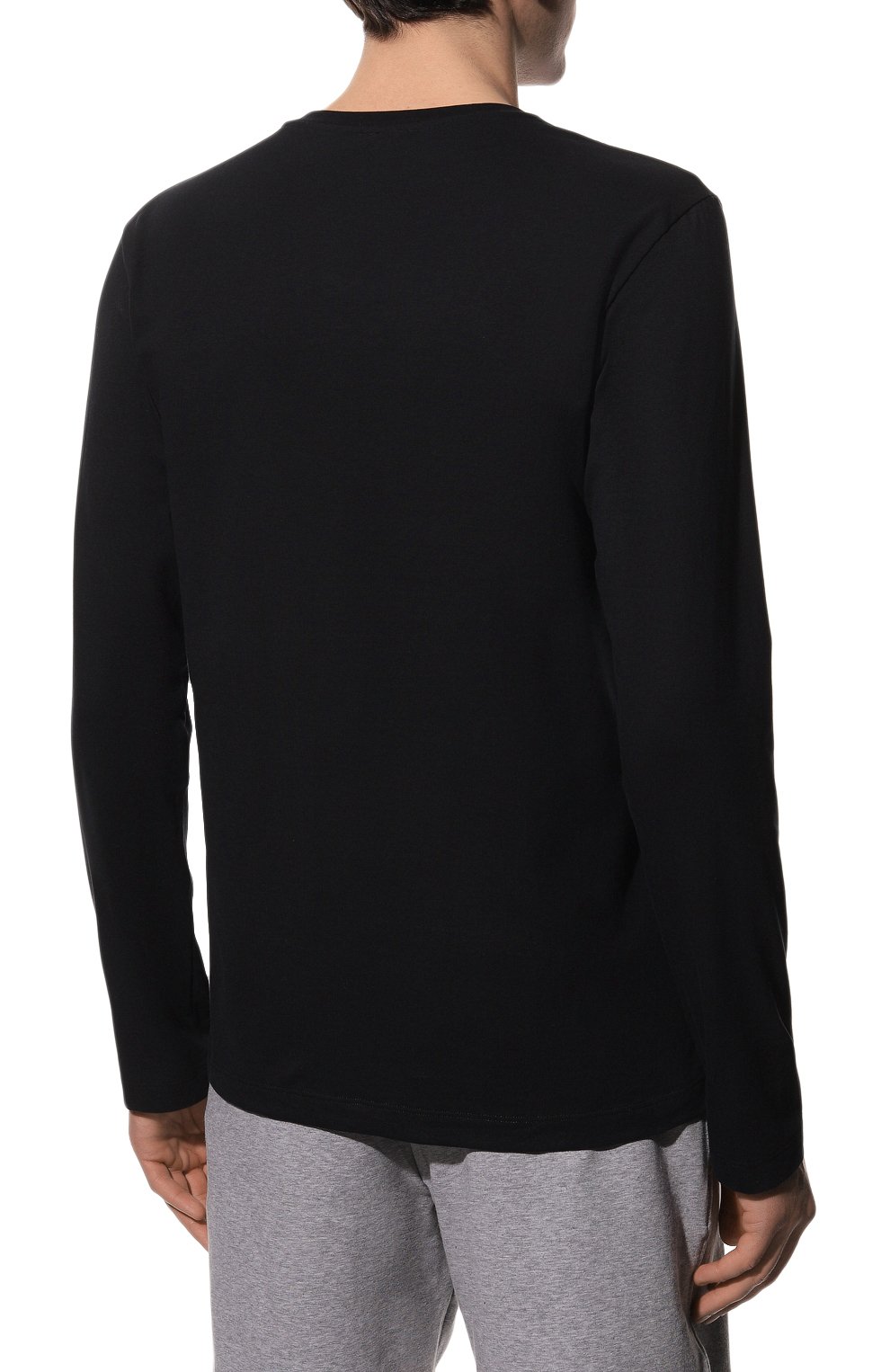 Хлопковый лонгслив HANRO, арт. 075053., фото 4