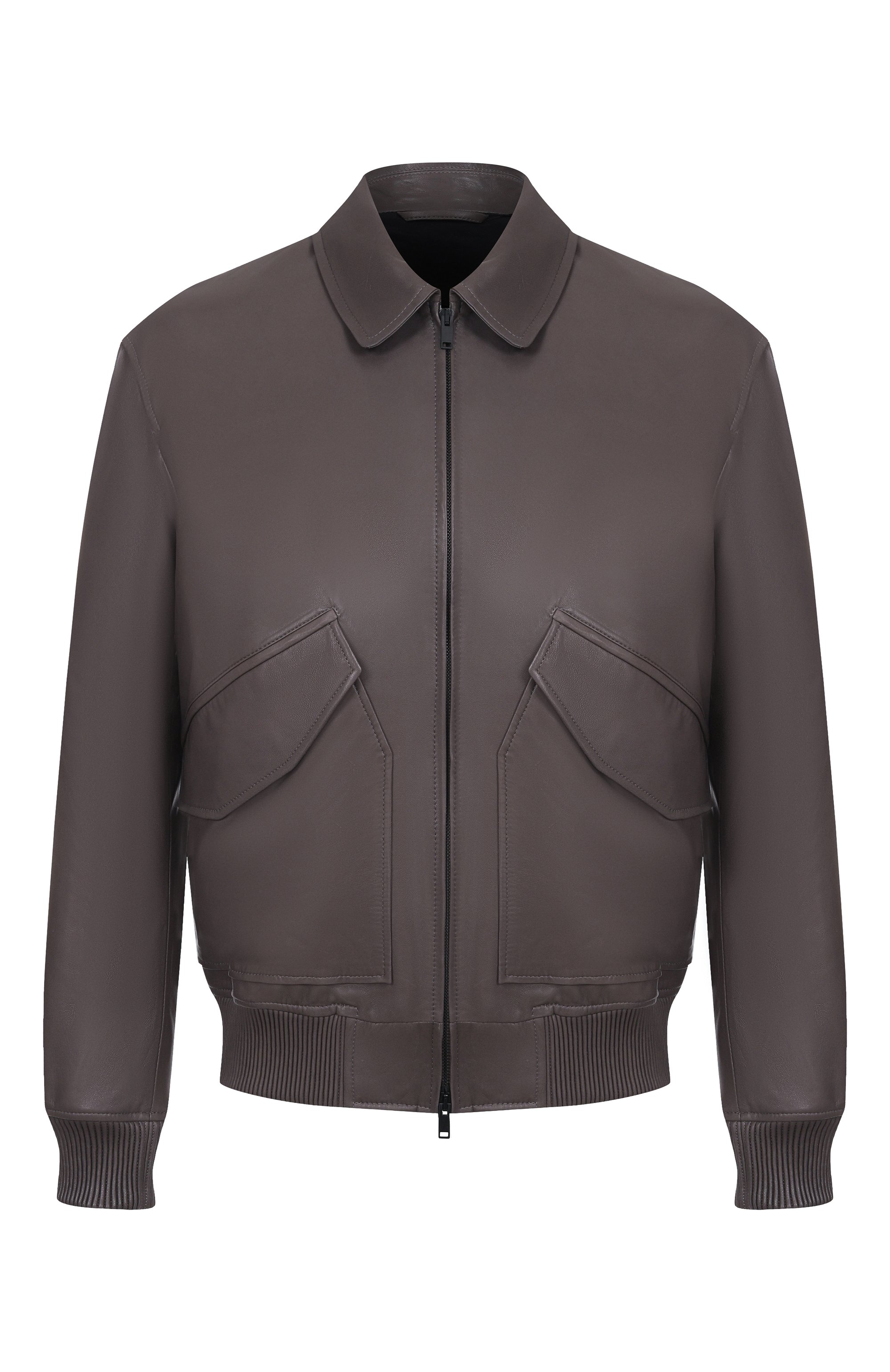 Кожаный бомбер MVST, арт. 54205/48-56, фото 1