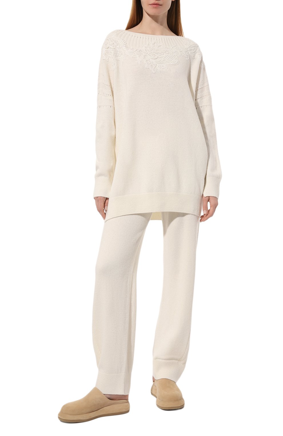 Пуловер из вискозы и шерсти ERMANNO SCERVINO, арт. D434M501APDAN, фото 2