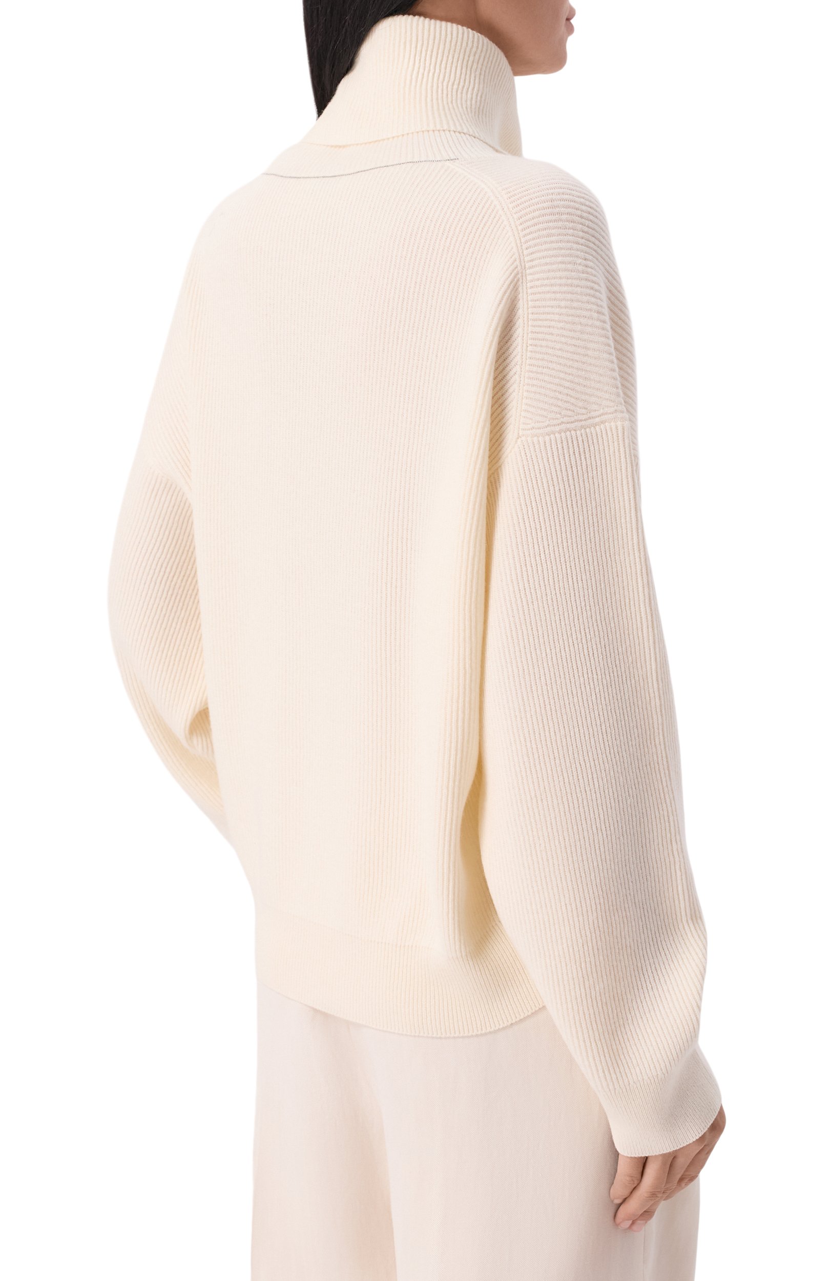 Свитер из шерсти и кашемира BRUNELLO CUCINELLI, арт. M16129313, фото 4