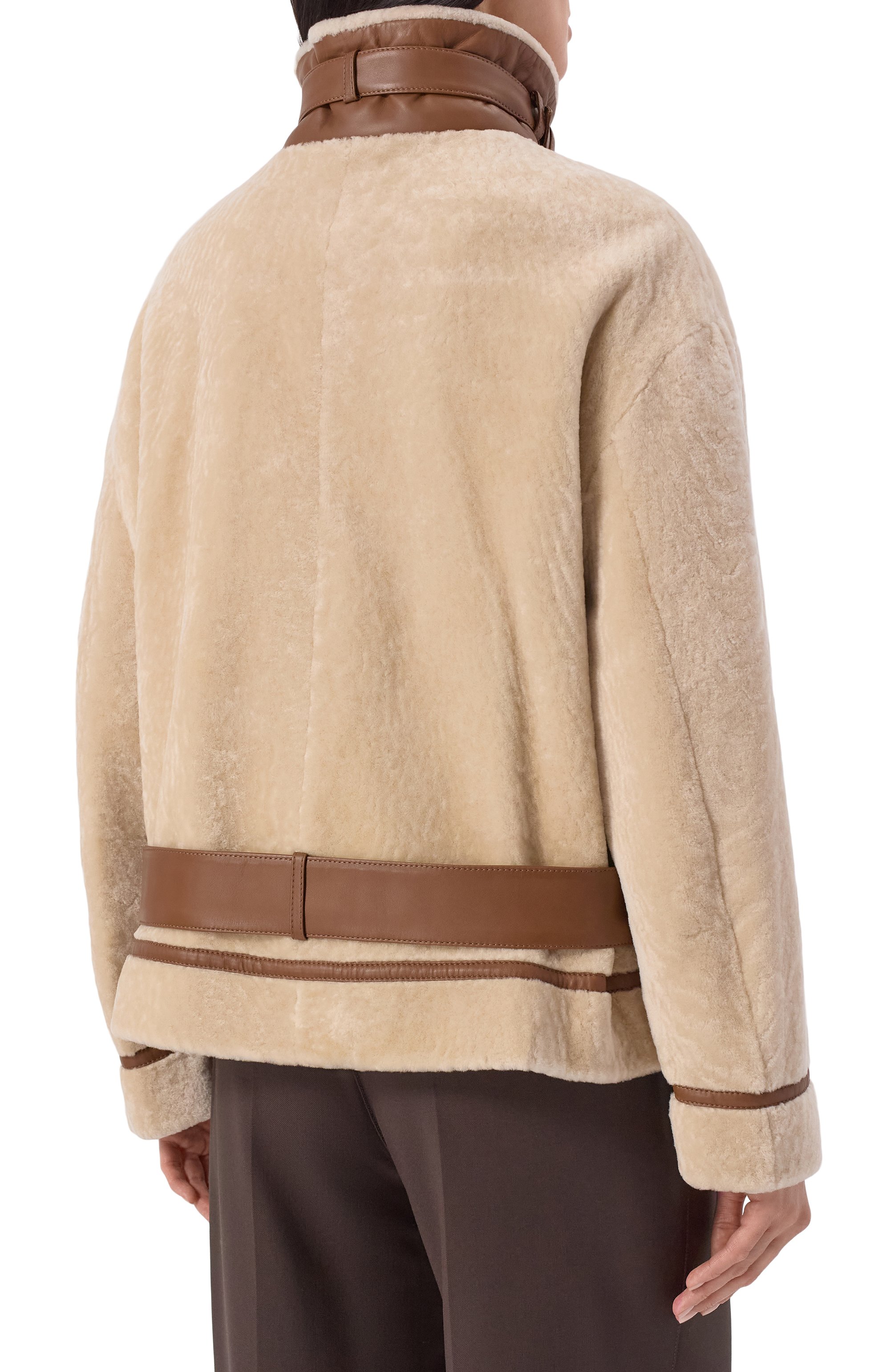 Дубленка из овчины GIORGIO ARMANI, арт. GW002046/AF19600, фото 4