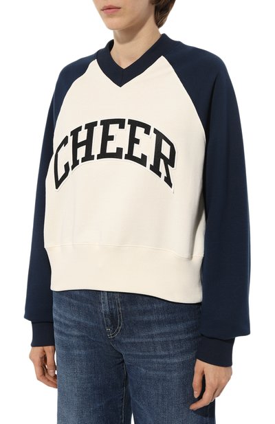 Хлопковый свитшот MSGM, арт. 3541MDM115/237799, фото 3