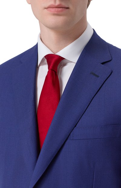 Мужской шелковый галстук KITON, арт. UCRVKPC07202