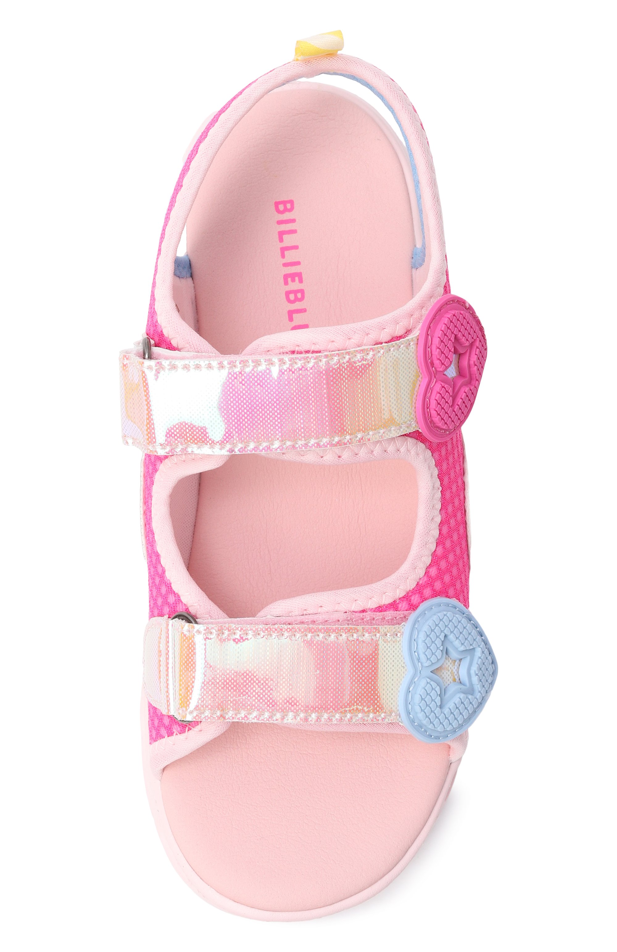 Текстильные сандалии BILLIEBLUSH розового цвета по цене 12900 руб., арт. U21992, фото 4 Текстильные сандалии BILLIEBLUSH, арт. U21992, фото 4