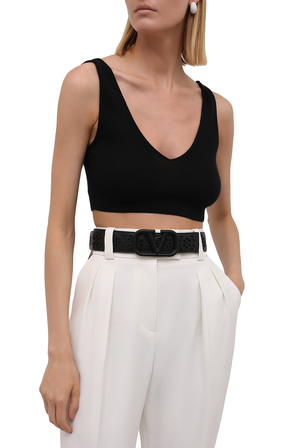 Кожаный ремень vlogo signature VALENTINO, арт. WW2T0S11/YTR, фото 2