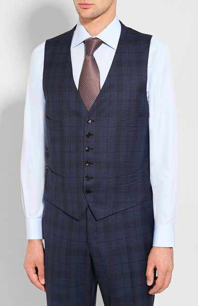 Шерстяной костюм-тройка TOM FORD, арт. 0R6512/31AL43, фото 4