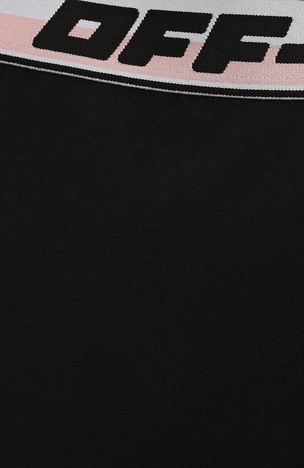 Хлопковые легинсы OFF-WHITE, арт. 0GCD003C99JER001, фото 3