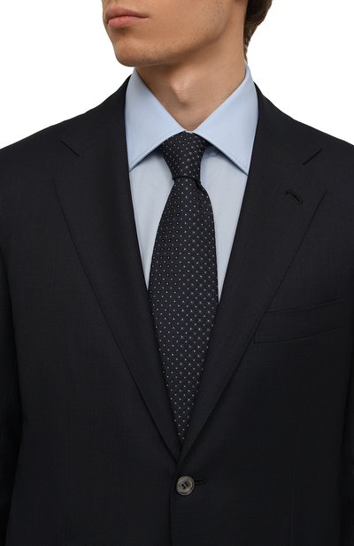 Галстук из шерсти и шелка STEFANO RICCI, арт. CCX/54002A, фото 2