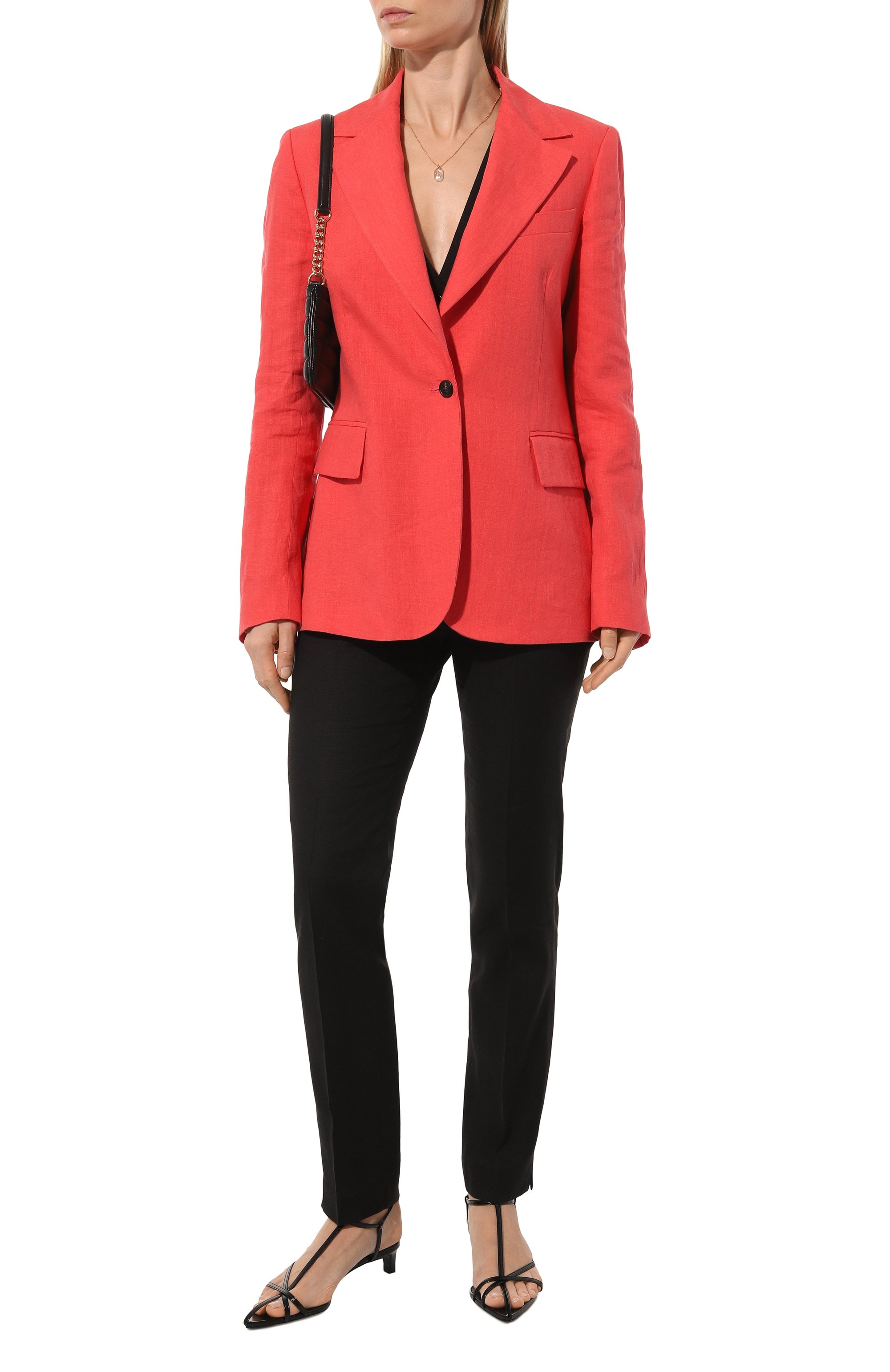 Брюки изо льна и вискозы KITON, арт. D56114K09T84, фото 2