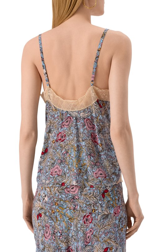 Топ из вискозы Zadig and Voltaire WWCR01270 Разноцветный  WWCR01270 Фото 4