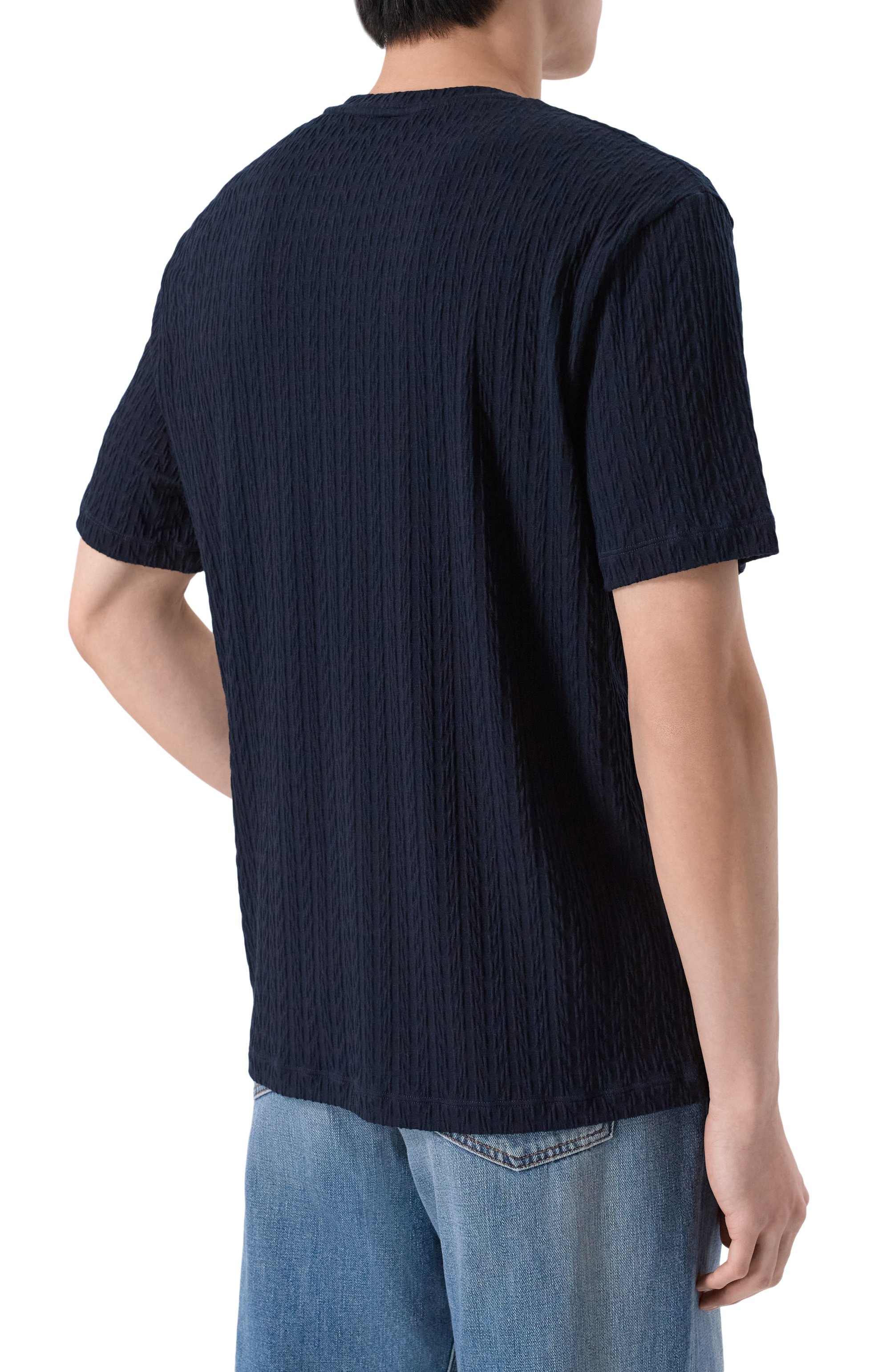 Футболка из вискозы и кашемира GIORGIO ARMANI, арт. GM003152/AF24799, фото 4