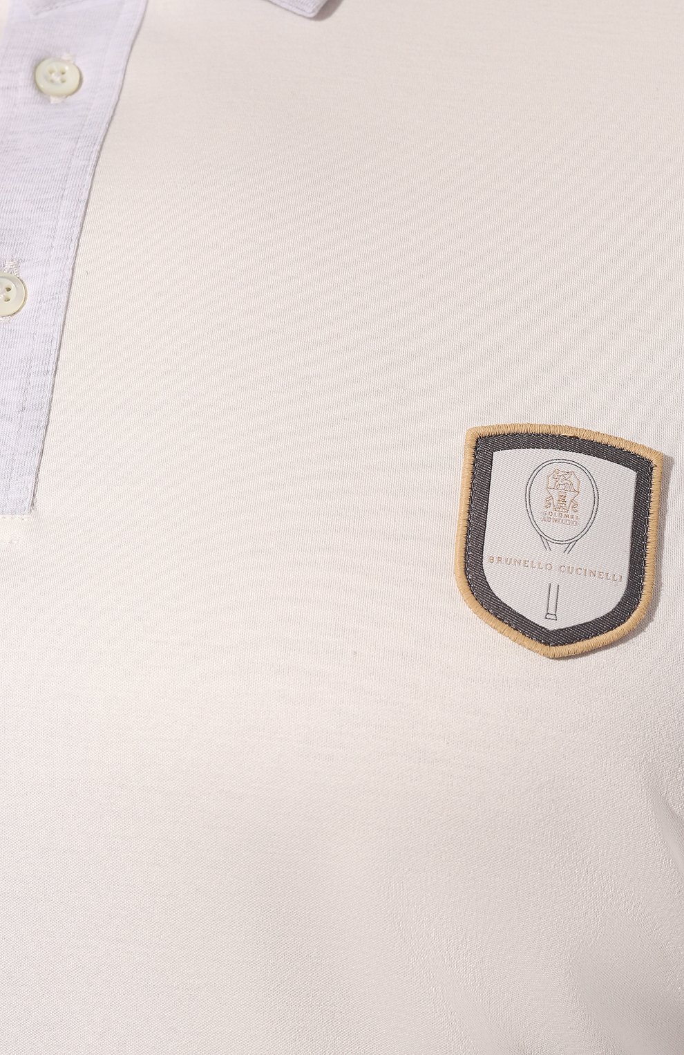 Хлопковое поло BRUNELLO CUCINELLI, арт. M0B133939T, фото 5