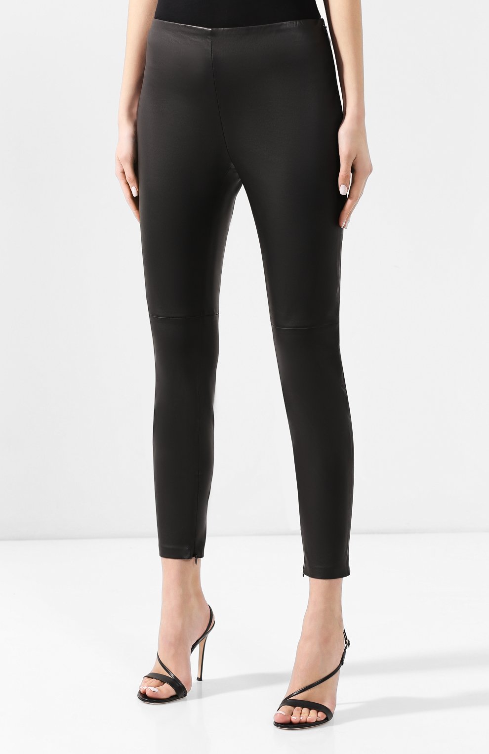 Кожаные брюки RALPH LAUREN, арт. 290618854, фото 3